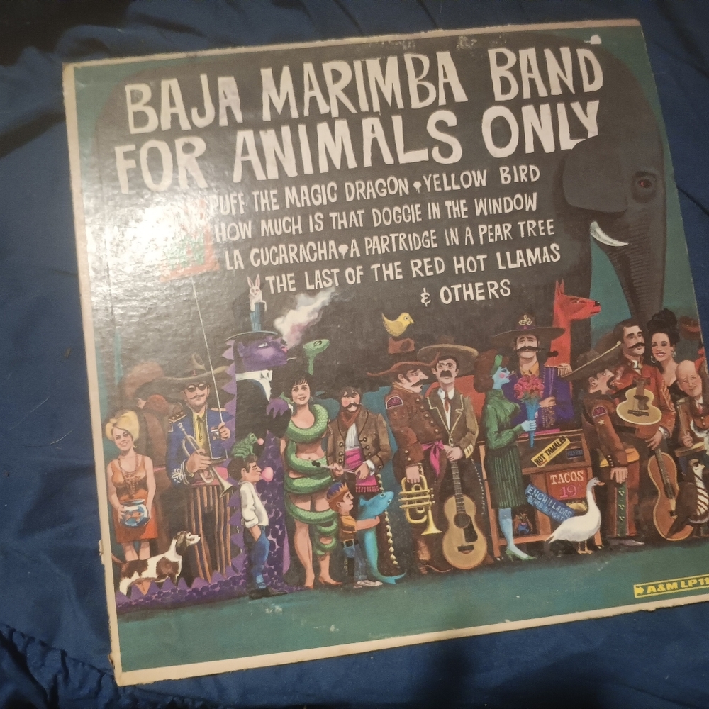 Baja Marimba band vinyl record
